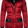 Navahoo Manteaux Dhiver Manteau D’hiver Sinja Femme Rouge