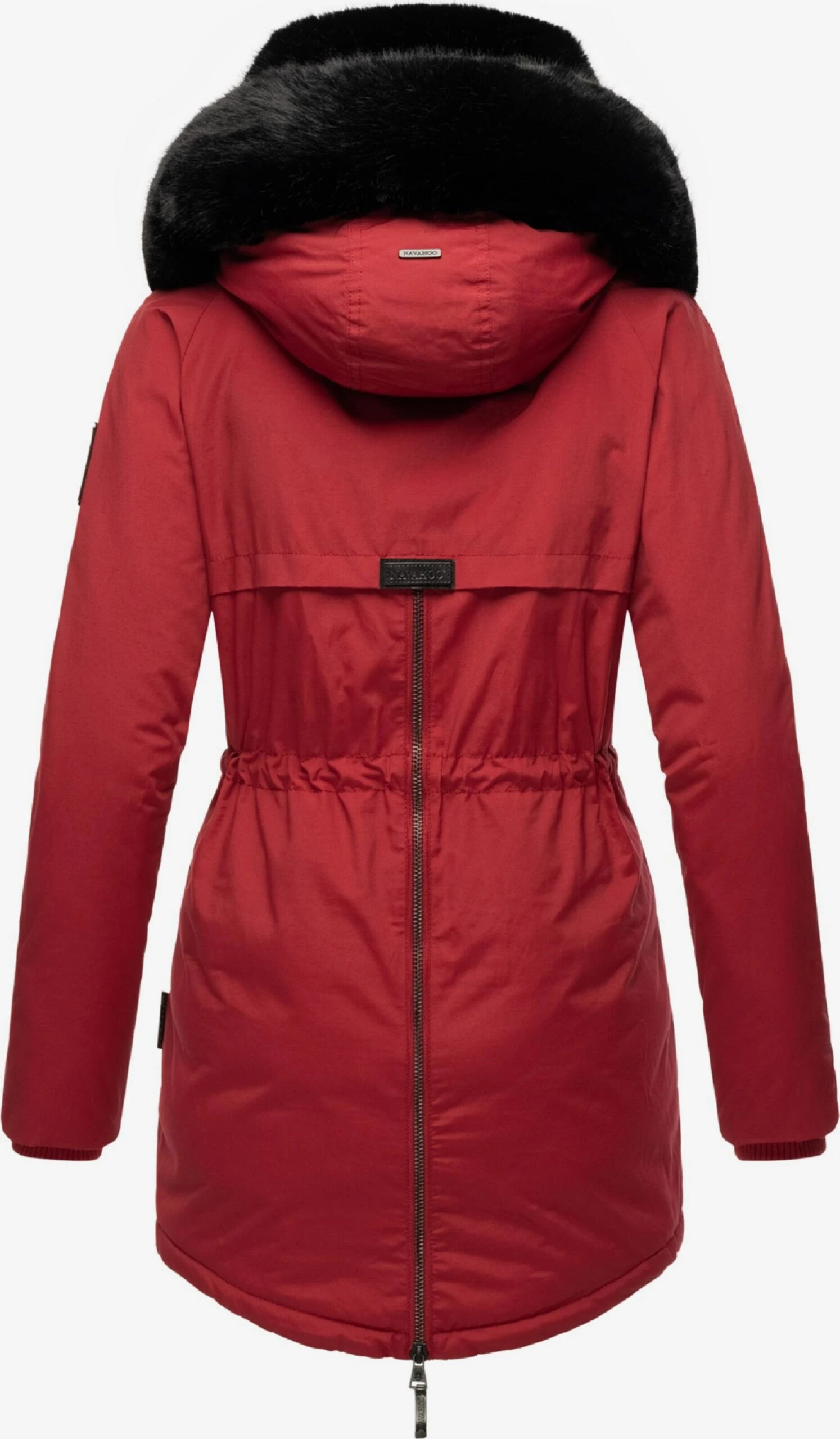 Navahoo Parkas Parka D’hiver Femme Rouge 3 Navahoo Parkas Parka D’hiver Femme Rouge – Image 3