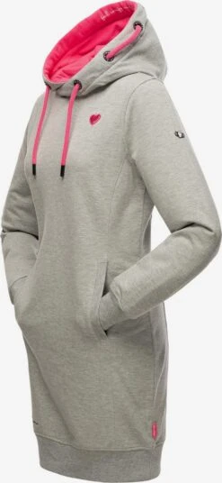 Navahoo Mini-robes Robe Femme Gris Chiné -About You c2f42a21067525956334f17455c6d1e5