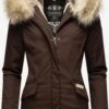 Navahoo Parkas Parka D’hiver Cristal Femme Marron