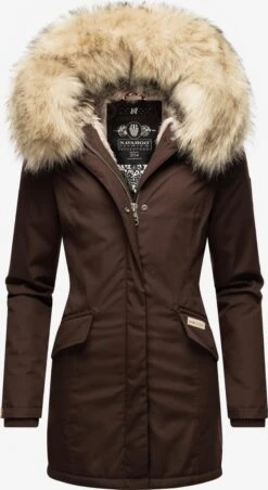Navahoo Parkas Parka D’hiver Cristal Femme Marron