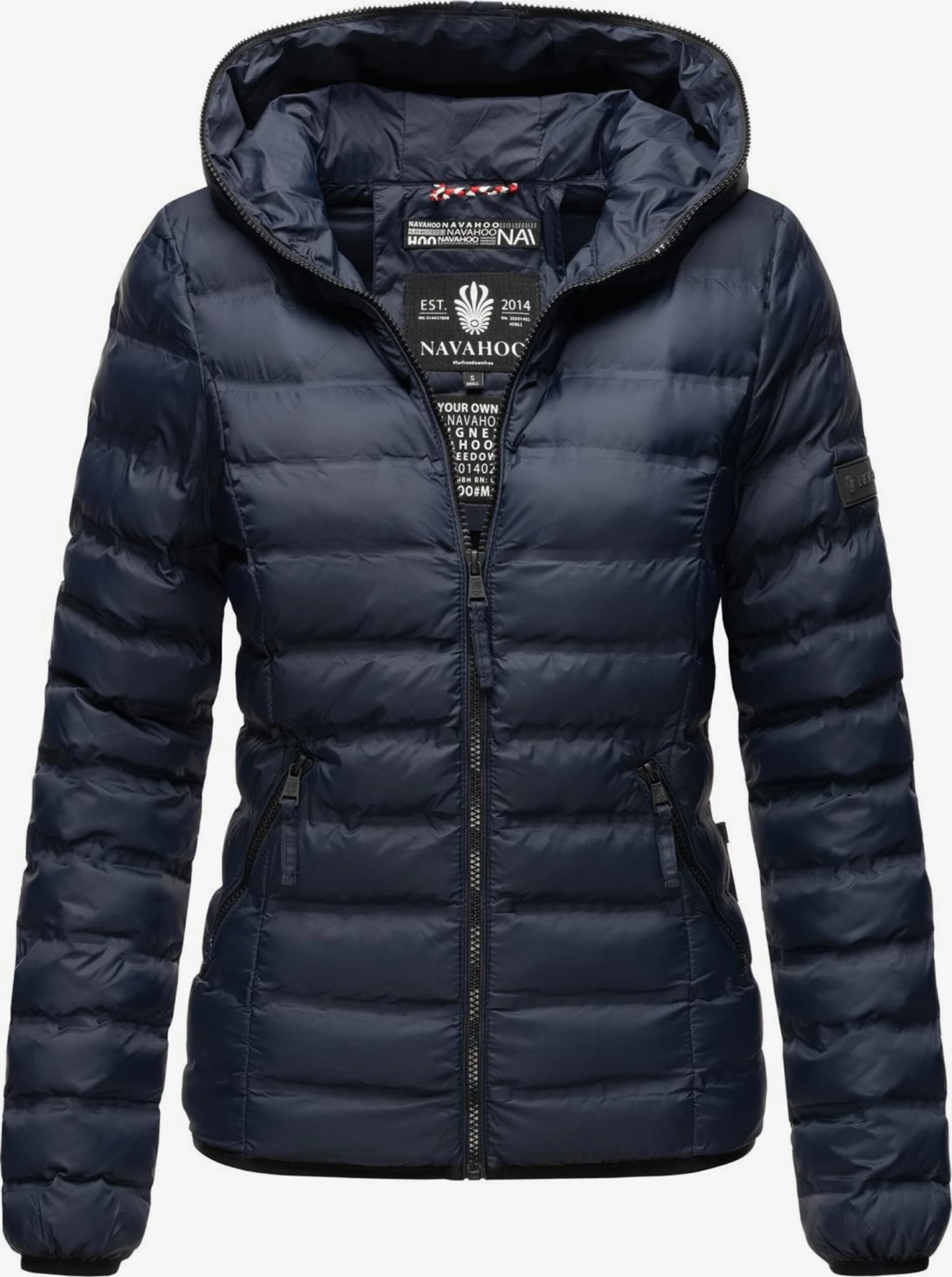 Navahoo Vestes De Mi-saison Veste Mi-saison Neevia Femme Bleu Marine 1 Navahoo Vestes De Mi-saison Veste Mi-saison Neevia Femme Bleu Marine