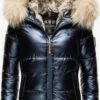 Navahoo Vestes Dhiver Veste D’hiver Tikunaa Femme Bleu Marine