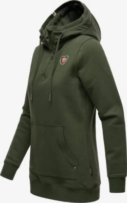 Navahoo Sweats à Capuche Sweat-shirt Zauberelfe Femme Olive -About You c9c1899a7ad35762b31745aa68887d62