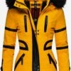 Navahoo Vestes Dhiver Veste D’hiver Moon Femme Jaune