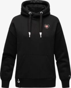 Navahoo Sweats à Capuche Sweat-shirt Goldfee Femme Noir