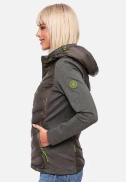 Navahoo Vestes De Mi-saison Veste Mi-saison Nimm Mich Mit Femme Chocolat / Gris Foncé -About You cc10f57e9c5556efcc9ac9d85edfdadc