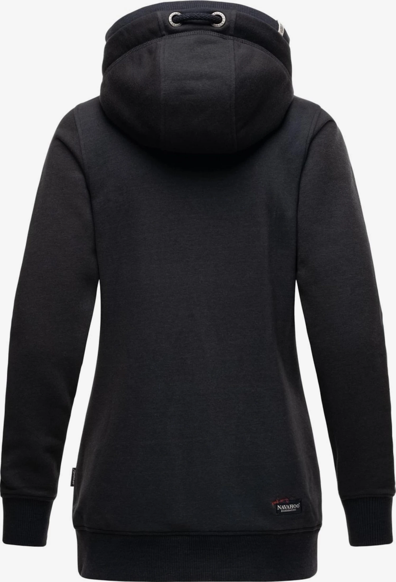 Navahoo Sweats à Capuche Sweat-shirt Zauberelfe Femme Gris 4 Navahoo Sweats à Capuche Sweat-shirt Zauberelfe Femme Gris – Image 4