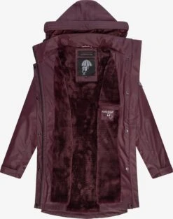 Navahoo Manteaux De Pluie Manteau Mi-saison Deike Femme Bourgogne -About You cfbbe841f2b88d305393b9d0dd055c21