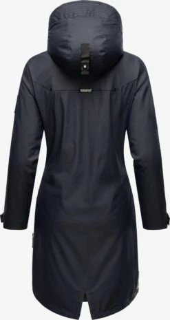 Navahoo Manteaux De Pluie Manteau Mi-saison Schötchen Femme Bleu Foncé -About You d080f9da992ea8d062d6376972aadf27