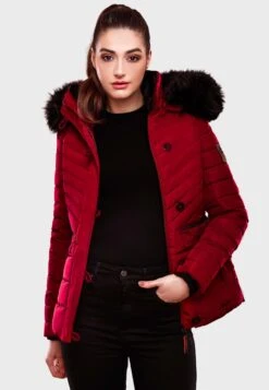 Navahoo Vestes Dhiver Veste D’hiver Wisteriaa Femme Rouge Feu -About You d1adb2464aef1fe33a9b12375aa92656