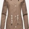 Navahoo Vestes Dextérieur Veste Fonctionnelle Flower Of Ocean Femme Beige