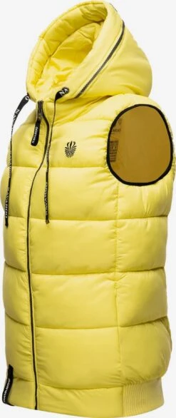 Navahoo Vestes Sans Manches Gilet Kassidy Femme Jaune -About You d7cb9c9b697a952483a8e77db37c2b2a