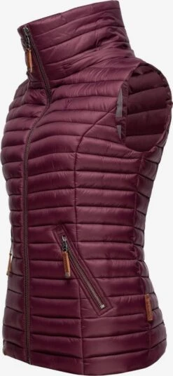 Navahoo Vestes Sans Manches Gilet Shadaa Femme Bordeaux -About You d7f5f173dc677046c2f0592d303e3cee