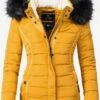 Navahoo Vestes Dhiver Veste D’hiver Miamor Femme Jaune Dor