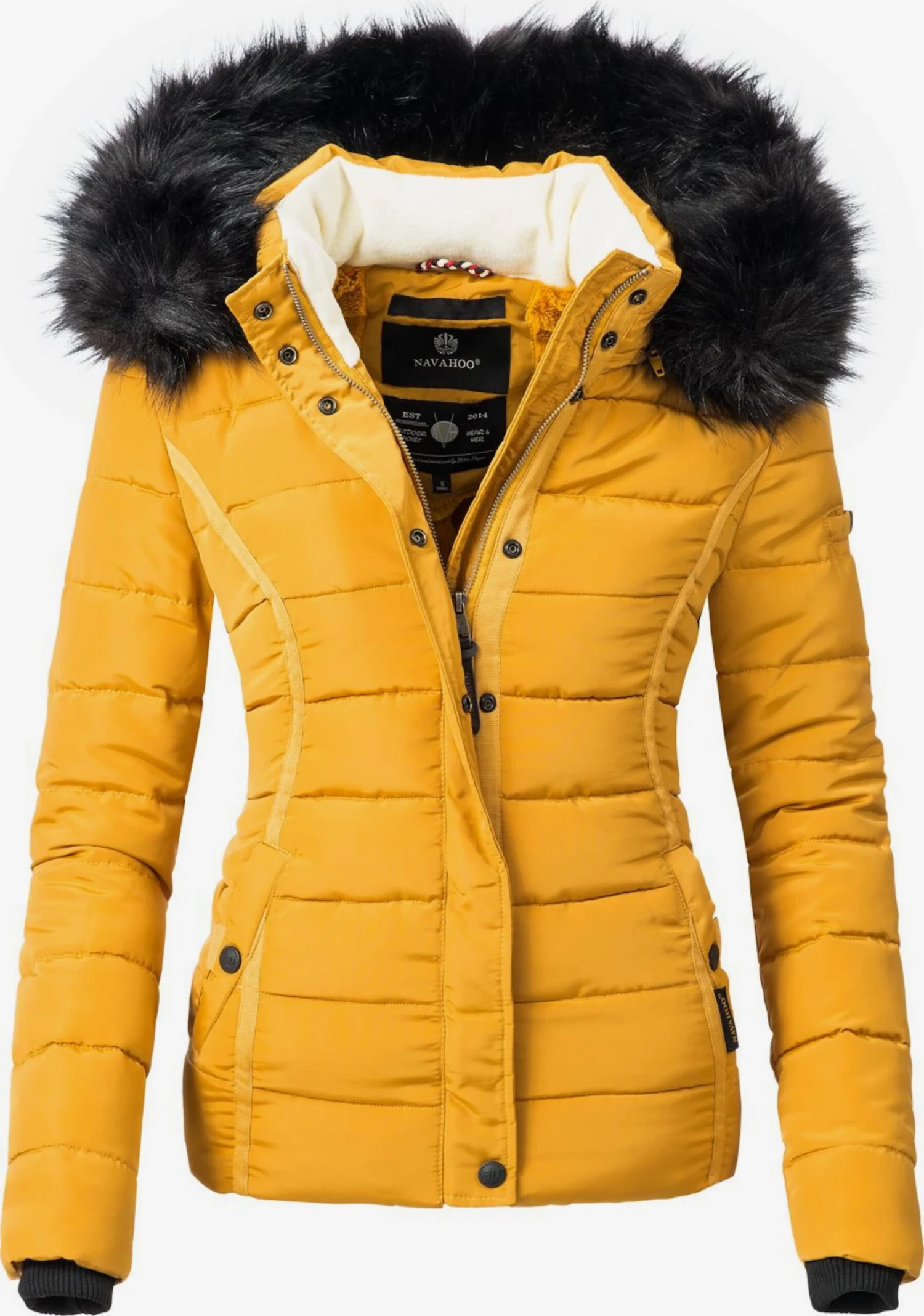 Navahoo Vestes Dhiver Veste D’hiver Miamor Femme Jaune Dor 1 Navahoo Vestes Dhiver Veste D’hiver Miamor Femme Jaune Dor