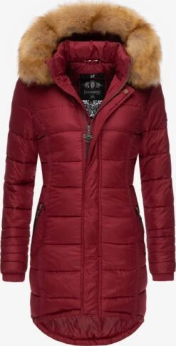 Navahoo Manteaux Dhiver Manteau D’hiver Papaya Femme Bordeaux