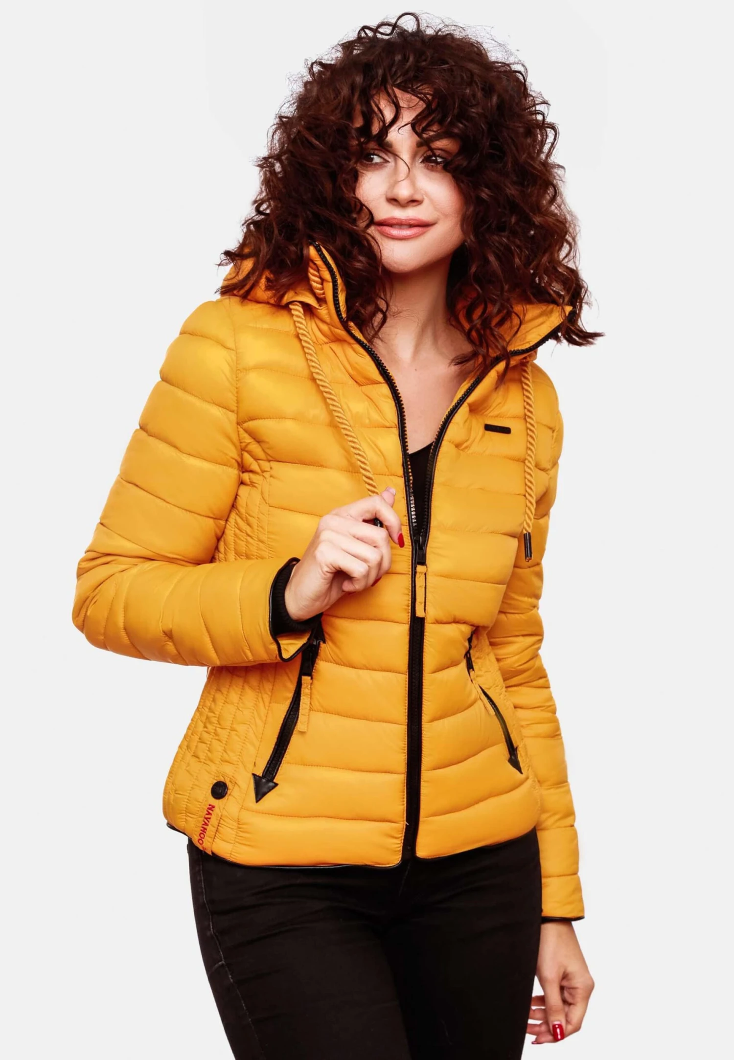 Navahoo Vestes De Mi-saison Veste Mi-saison Lulana Femme Jaune 5 Navahoo Vestes De Mi-saison Veste Mi-saison Lulana Femme Jaune – Image 5