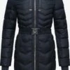 Navahoo Manteaux Dhiver Manteau D’hiver Alpenveilchen Femme Bleu Marine