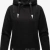 Navahoo Sweats à Capuche Sweat-shirt Zuckerbärchen Femme Noir