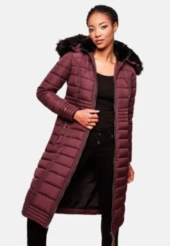 Navahoo Manteaux Dhiver Manteau D’hiver Umay Femme Lie De Vin -About You ded5d9b103dd8a4eaa0b933aca0c6de5