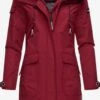 Navahoo Vestes Dextérieur Veste Fonctionnelle Pfefferschote Femme Rouge Foncé