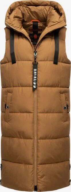 Navahoo Vestes Sans Manches Gilet Femme Caramel 8 Navahoo Vestes Sans Manches Gilet Femme Caramel -About You e1f44c7879e07efeb48699ec8eb18993