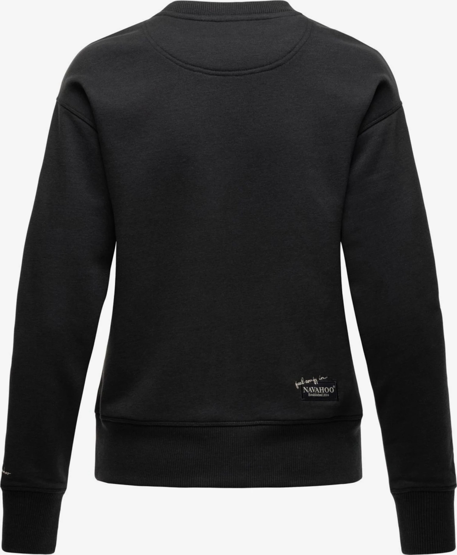 Navahoo Sweats Sweat-shirt Femme Noir 3 Navahoo Sweats Sweat-shirt Femme Noir – Image 3