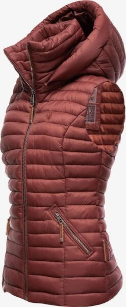 Navahoo Vestes Sans Manches Gilet Shadaa Femme Rouge Pastel -About You e386ed23d012e7ecaafdbd5860c6e718