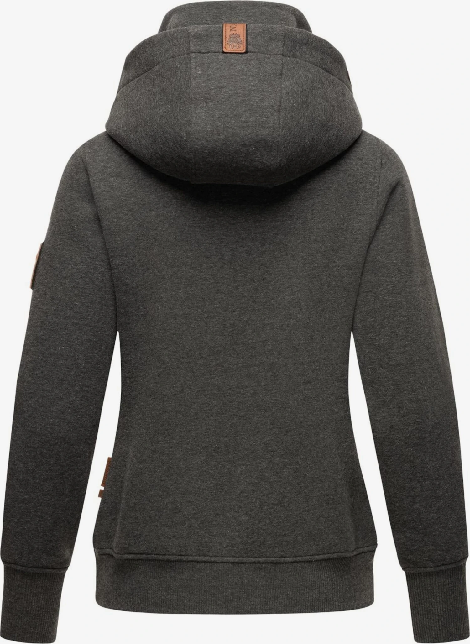 Navahoo Sweats à Capuche Sweat-shirt Raniaa Femme Gris Foncé 4 Navahoo Sweats à Capuche Sweat-shirt Raniaa Femme Gris Foncé – Image 4