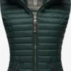 Navahoo Vestes Sans Manches Gilet Shadaa Femme Vert Foncé