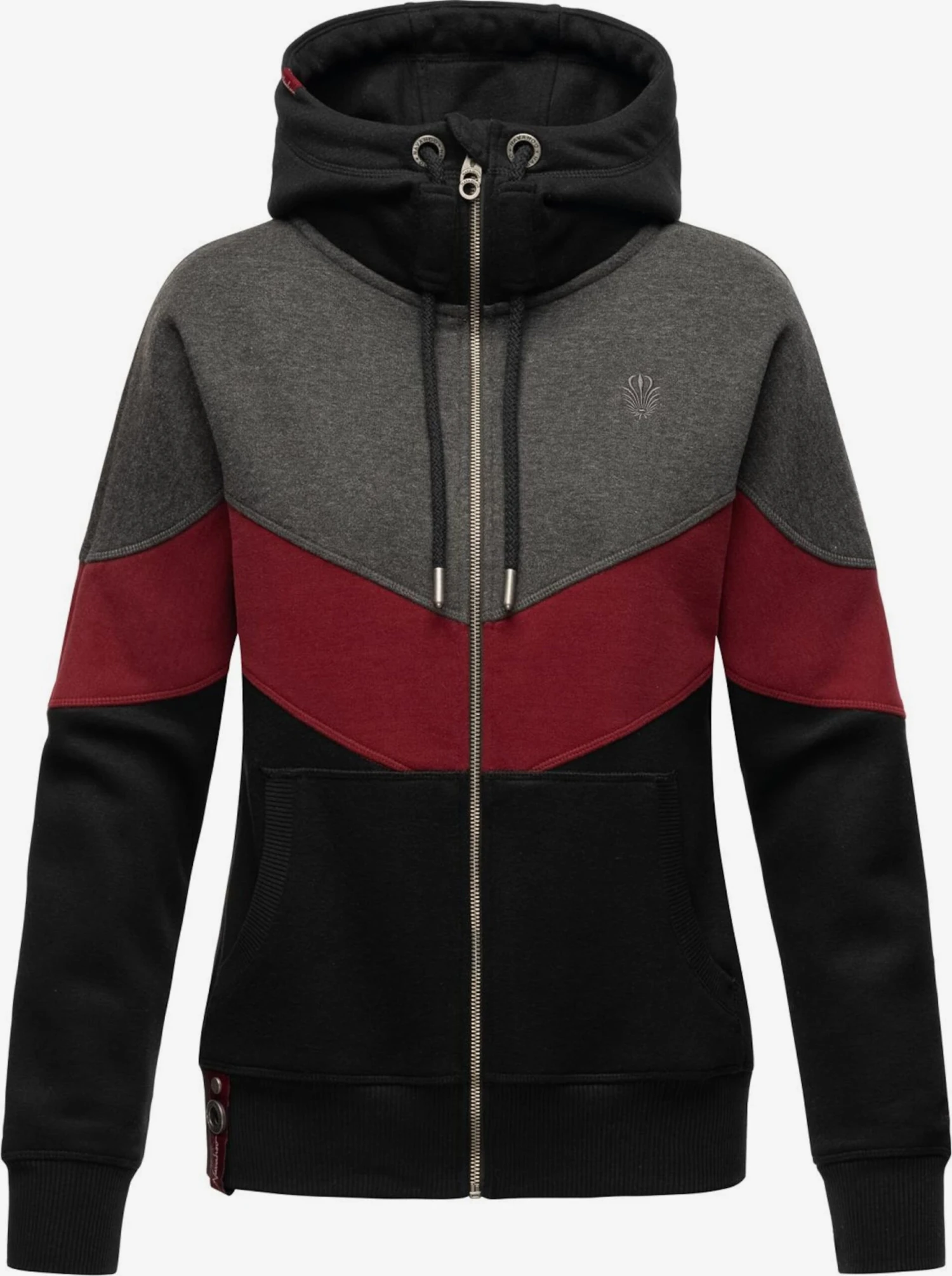 Navahoo Sweats Zippés Veste De Survêtement Honigperle Femme Noir 1 Navahoo Sweats Zippés Veste De Survêtement Honigperle Femme Noir