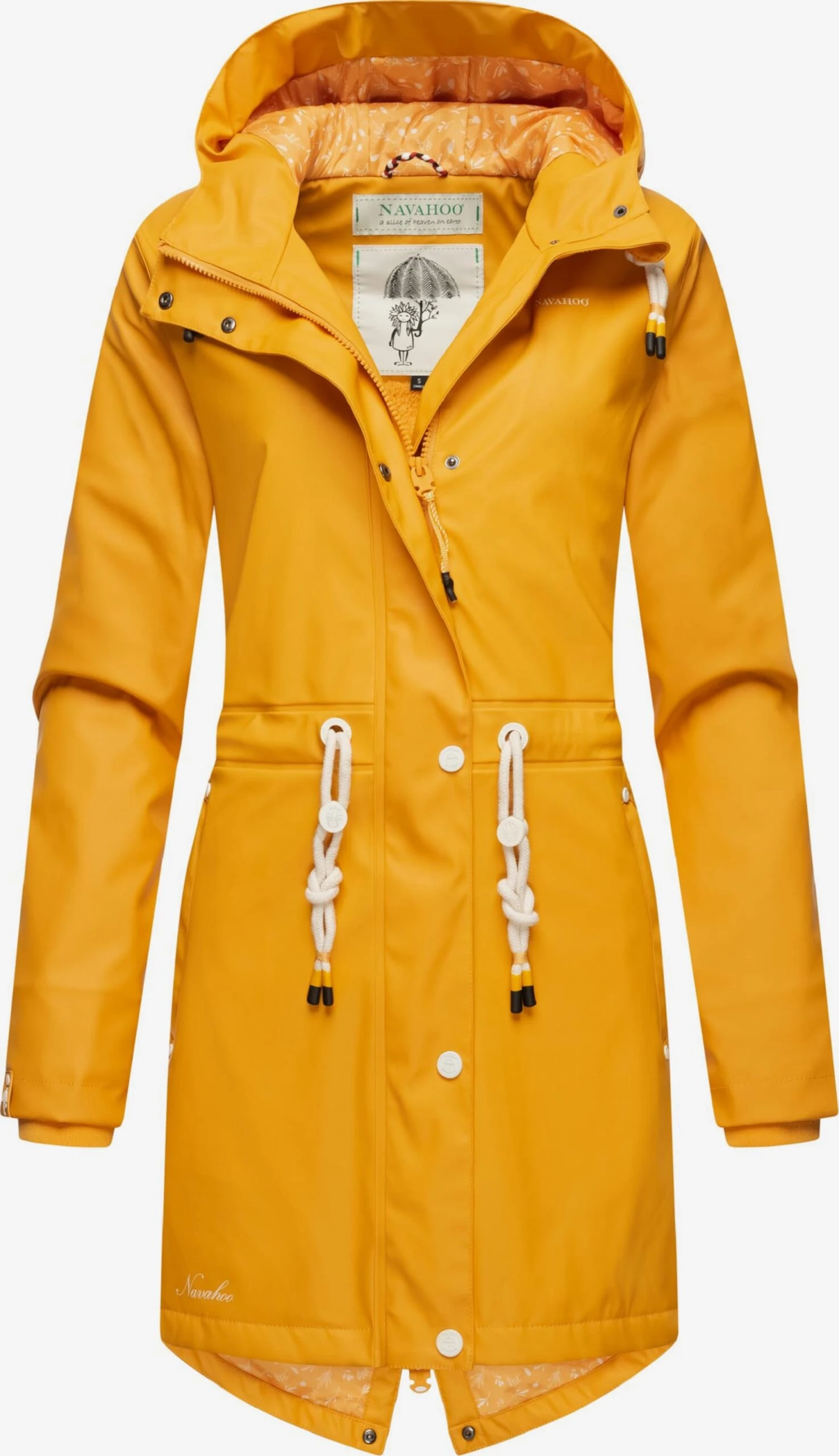 Navahoo Vestes Dextérieur Veste Fonctionnelle Flower Of Ocean Femme Jaune 4 Navahoo Vestes Dextérieur Veste Fonctionnelle Flower Of Ocean Femme Jaune – Image 4
