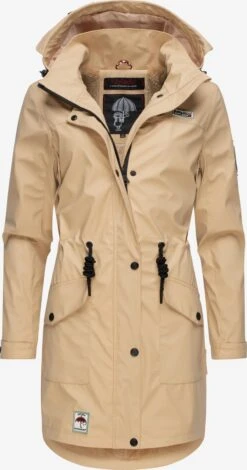 Navahoo Manteaux De Pluie Manteau Mi-saison Deike Femme Beige