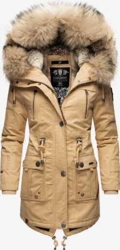 Navahoo Parkas Parka D’hiver Honigfee Femme Beige Clair