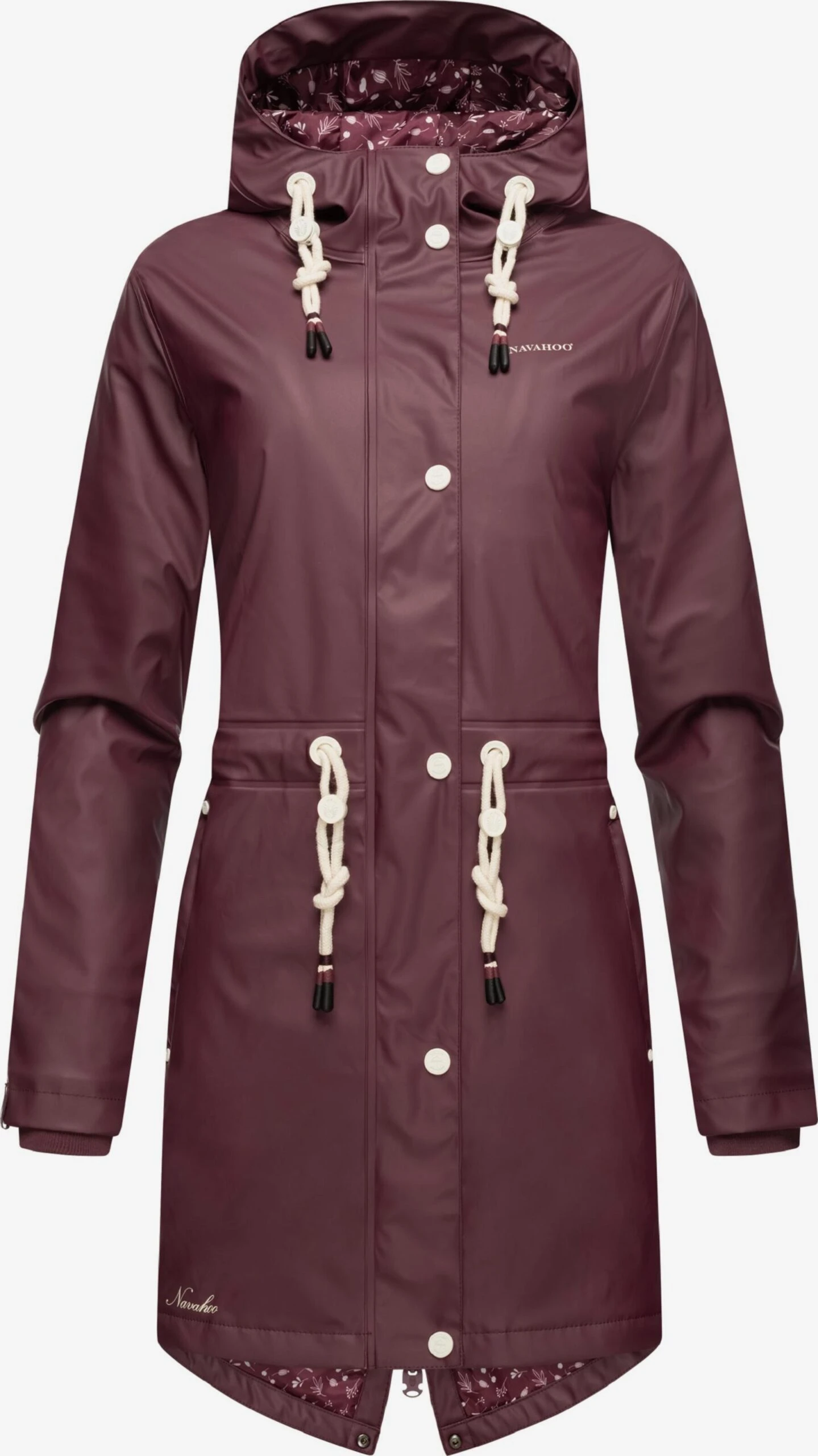 Navahoo Vestes Dextérieur Veste Fonctionnelle Flower Of Ocean Femme Bordeaux 2 Navahoo Vestes Dextérieur Veste Fonctionnelle Flower Of Ocean Femme Bordeaux – Image 2