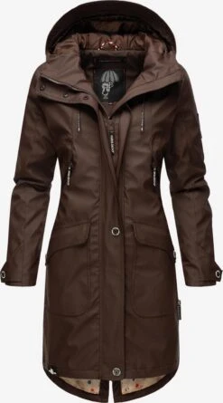 Navahoo Manteaux De Pluie Manteau Mi-saison Schötchen Femme Chocolat 8 Navahoo Manteaux De Pluie Manteau Mi-saison Schötchen Femme Chocolat -About You efb0dcac6057bf357883bda746fe63ac