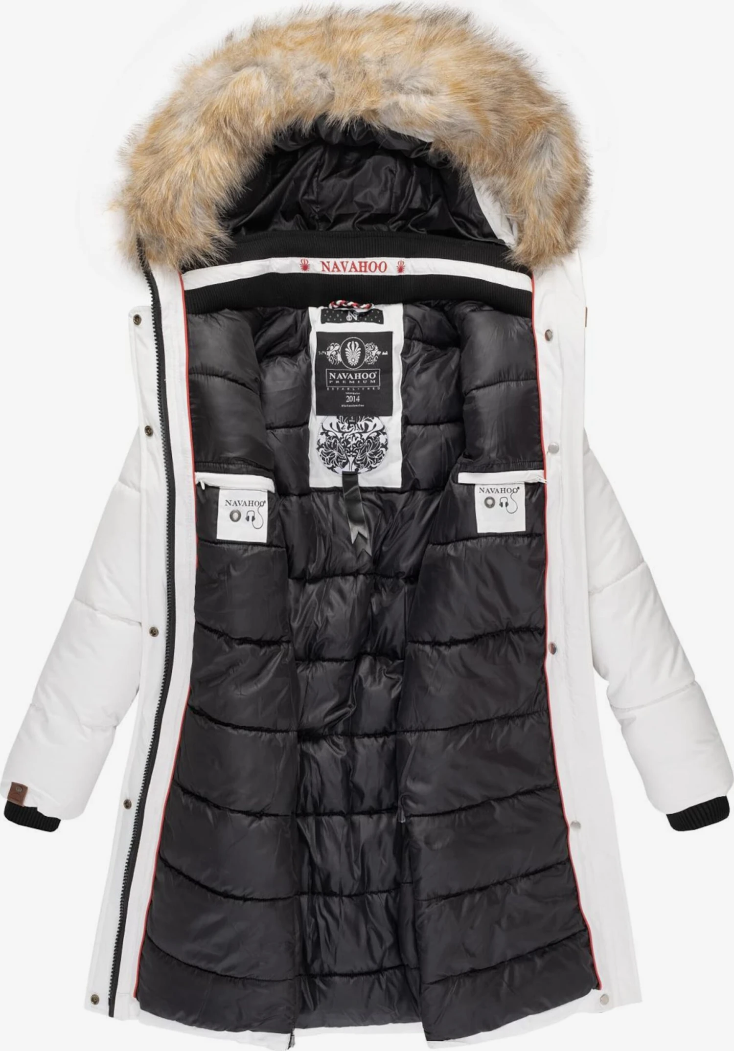 Navahoo Manteaux Dhiver Manteau D’hiver Halina Femme Blanc 5 Navahoo Manteaux Dhiver Manteau D’hiver Halina Femme Blanc – Image 5