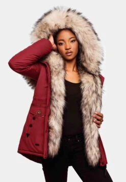 Navahoo Parkas Parka D’hiver Sweety Femme Rouge -About You f3068bd37425ce1f792e1615e8eeaa92