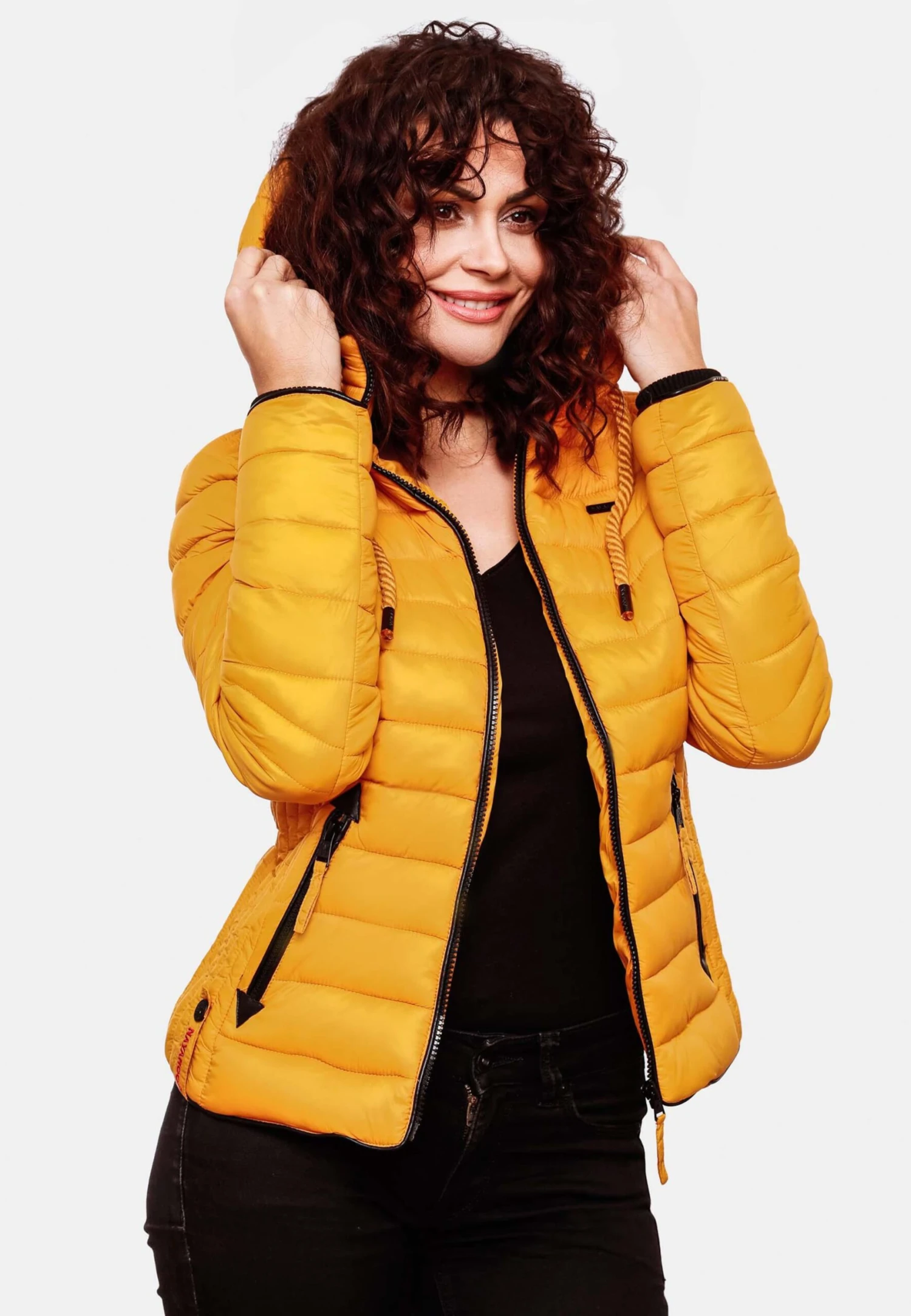Navahoo Vestes De Mi-saison Veste Mi-saison Lulana Femme Jaune 7 Navahoo Vestes De Mi-saison Veste Mi-saison Lulana Femme Jaune – Image 7