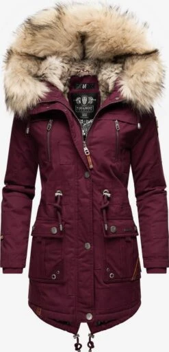 Navahoo Parkas Parka D’hiver Honigfee Femme Bordeaux