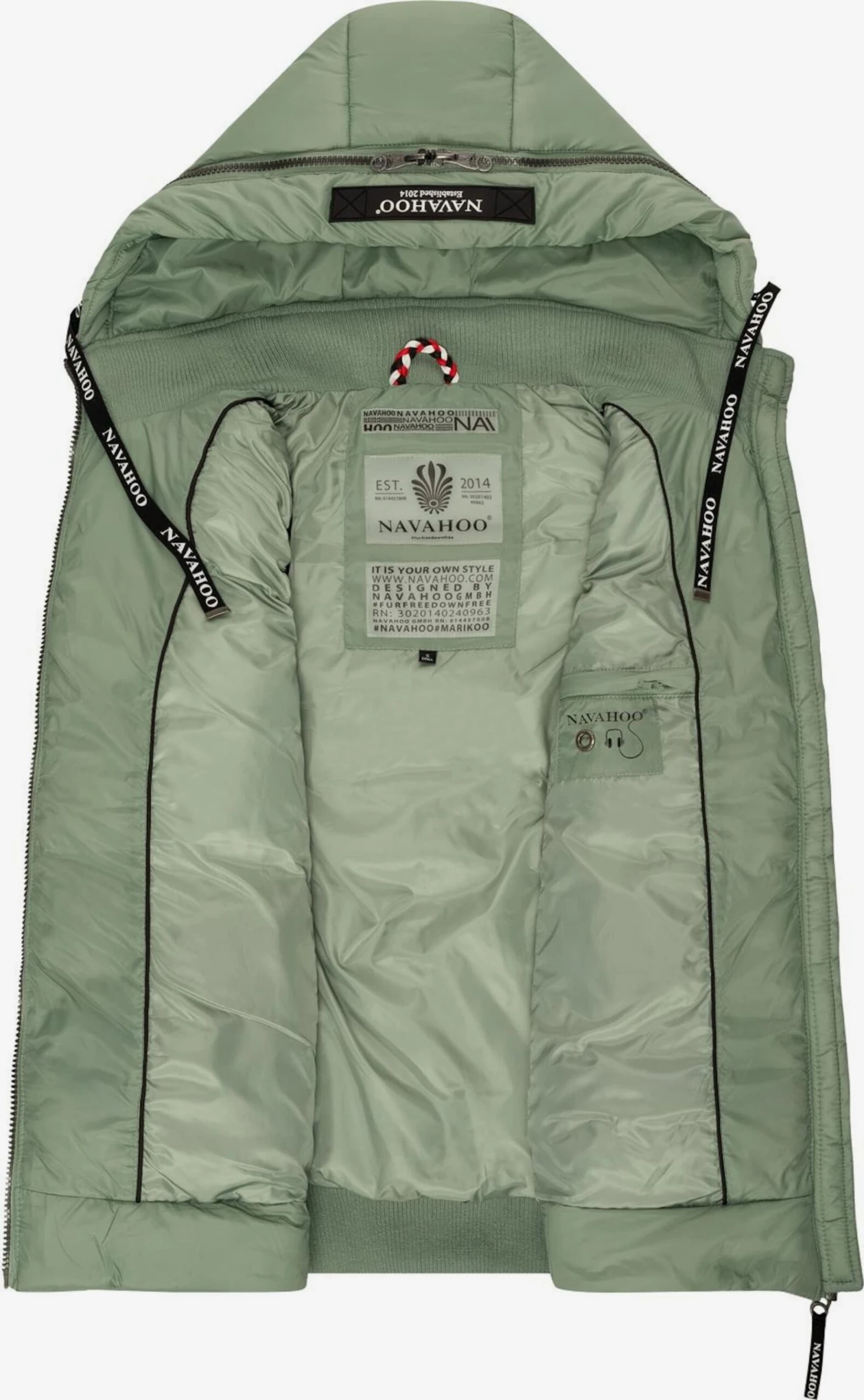 Navahoo Vestes Sans Manches Gilet Kassidy Femme Vert Clair 5 Navahoo Vestes Sans Manches Gilet Kassidy Femme Vert Clair – Image 5