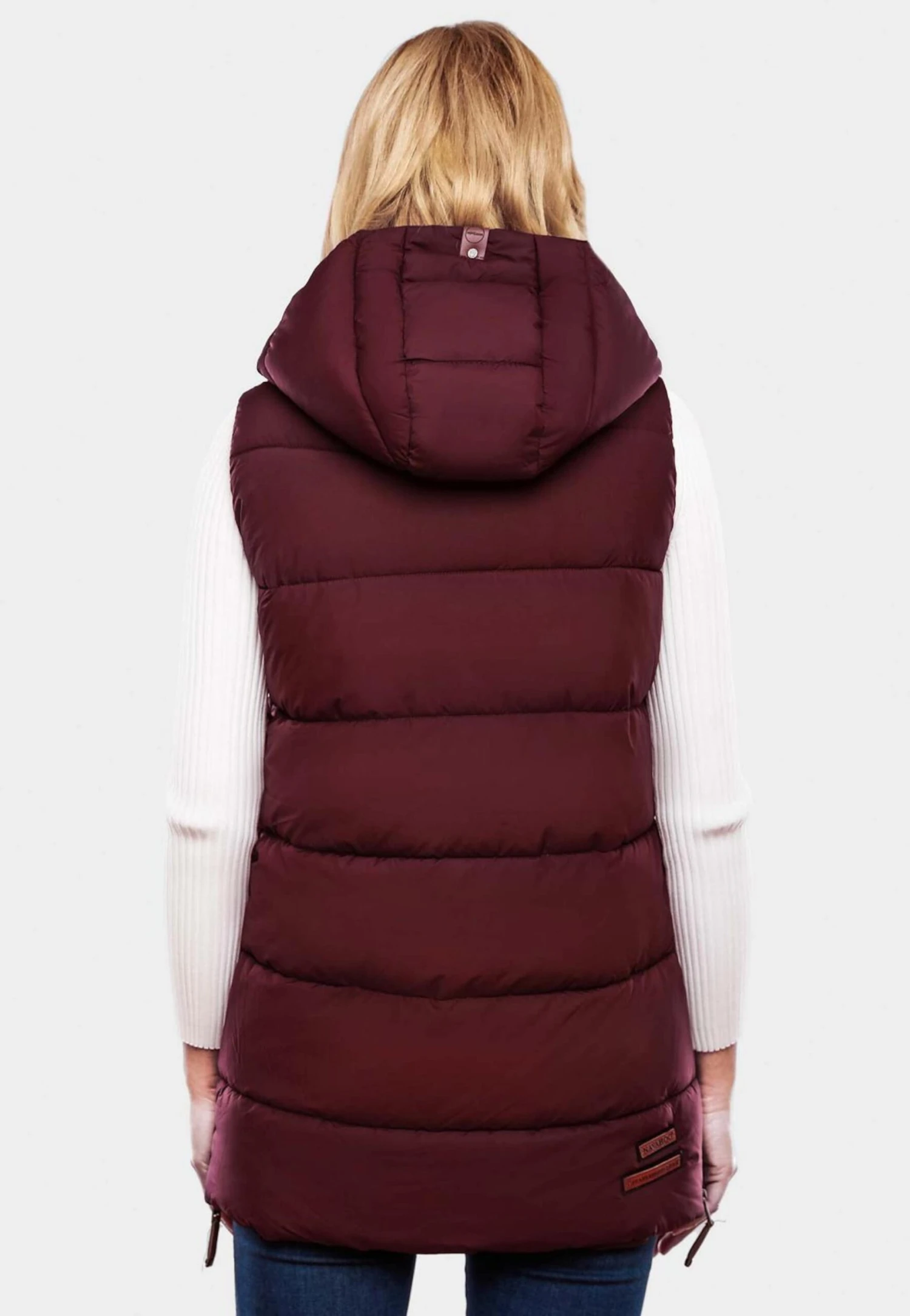 Navahoo Vestes Sans Manches Gilet Madilynaa Femme Bordeaux 6 Navahoo Vestes Sans Manches Gilet Madilynaa Femme Bordeaux – Image 6