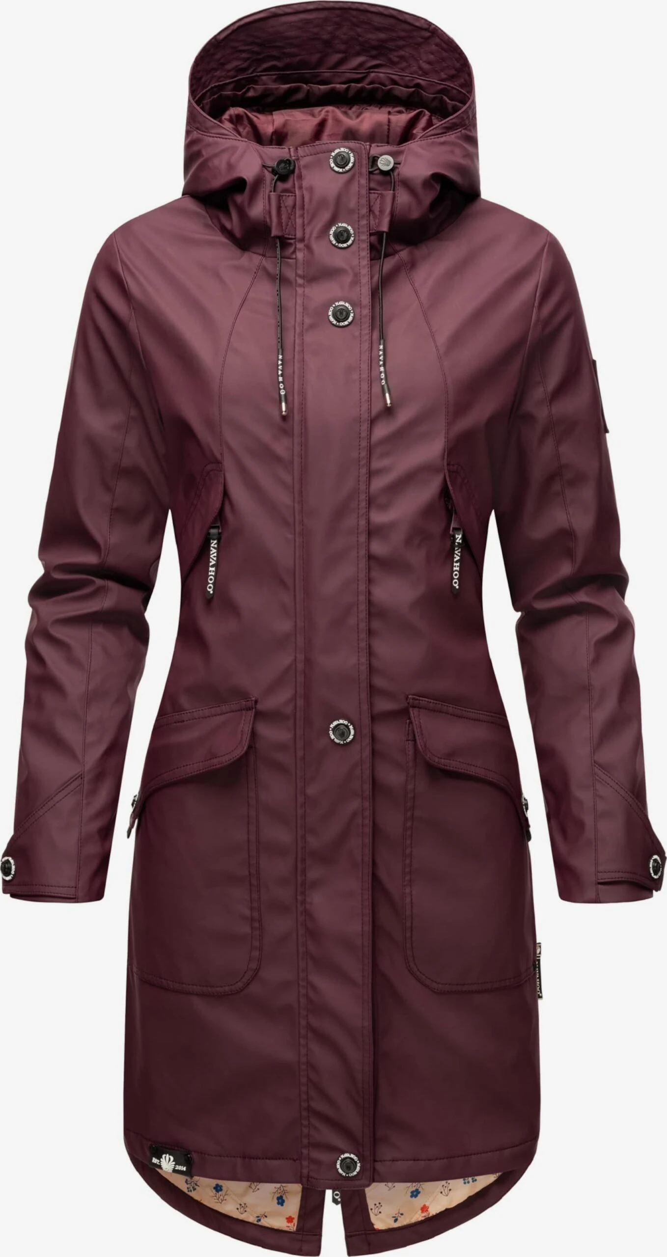 Navahoo Manteaux De Pluie Manteau Mi-saison Femme Bordeaux 1 Navahoo Manteaux De Pluie Manteau Mi-saison Femme Bordeaux