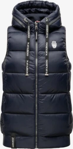 Navahoo Vestes Sans Manches Gilet Kassidy Femme Bleu Marine