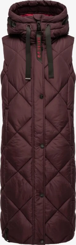 Navahoo Vestes Sans Manches Gilet Schnuckel Femme Bordeaux / Grenadine