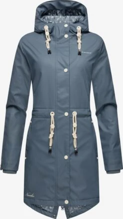 Navahoo Vestes Dextérieur Veste Fonctionnelle Flower Of Ocean Femme Bleu-gris