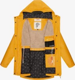 Navahoo Manteaux De Pluie Manteau Mi-saison Rainy Forest Femme Jaune -About You fed97dc785303458de91196d723098e6